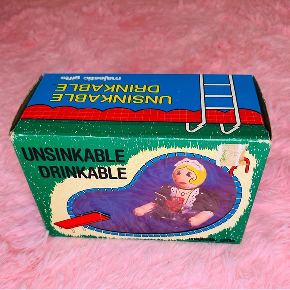 Vintage Quirky Unsinkable Drinkable Maid Majestic Gifts Rare Collectible - Picture 6 of 7